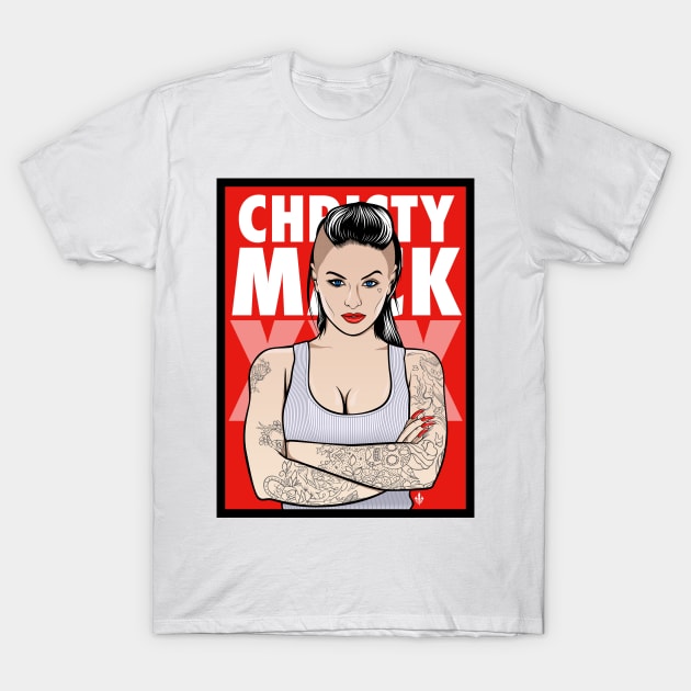 Christy Mack T-Shirt by TakerSB